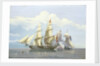 The capture of the Slaver 'Formidable' by HMS 'Buzzard', 17 December 1834 by William John Huggins