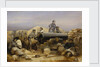 The 'Diamond' battery at the siege of Sebastopol, 15 December 1854 by William Simpson