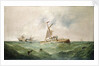 Cleopatra's needle being brought to England, 1877 by George Knight