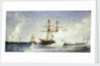 HMS 'Condor' at the bombardment of Alexandria, 11 July 1882 by William Lionel Wyllie