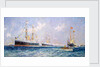 Queen Victoria's diamond jubilee review at Spithead, 26 June 1897 by Charles Dixon