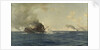 Sinking of the 'Scharnhorst' at the Battle of the Falkland Islands, 8 December 1914 by Thomas Jacques Somerscales