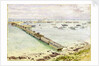 Mulberry harbour, Arromanches: Normandy landing, June 1944 by Stephen Bone
