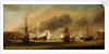Action at Bergen, 3 August 1665 by Willem Van de Velde the Younger