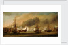 Action at Bergen, 3 August 1665 by Willem Van de Velde the Younger