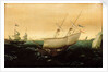A Dutch ship close-hauled by Aert Anthonisz