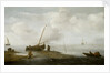 Mussel fishing by Jan Porcellis
