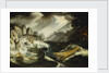 The wreck of the 'Amsterdam' by Cornelis Claesz van Wieringen