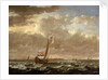 A Dutch admiralty yacht off Flushing by Cornelis Claesz van Wieringen