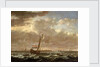 A Dutch admiralty yacht off Flushing by Cornelis Claesz van Wieringen