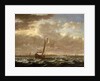 A Dutch admiralty yacht off Flushing by Cornelis Claesz van Wieringen