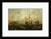 Action between English and Spanish ships by Andries van Eertvelt