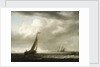 A squally day in a Dutch estuary by Simon de Vlieger