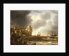 Shipping off the English coast by Simon de Vlieger