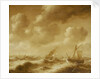 Shipping in a gale by Hendrick van Anthonissen