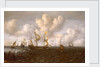 A Dutch ship before the wind by Joachim de Vries