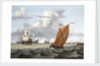 Shipping off a Dutch harbour by Gerrit Pompe