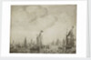 A kaag and a galjoot leaving the Vlie, 9 June 1645 by Willem van de Velde the Elder