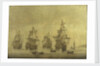 The 'Eendracht' with the 'Zeven Provincien' and other Dutch men-of-war by Cornelis Pietersz Mooy