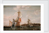 A Zeeland ship and other Dutch vessels off Flushing by Jean-Baptiste Bonnecroy