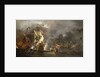 An English ship in action with Barbary pirates by Willem Van de Velde the Younger