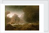A Dutch ship scudding before a storm by Willem Van de Velde the Younger
