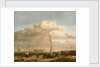 Calm: the Dutch coast with a weyschuit by Willem Van de Velde the Younger