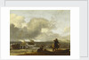A windy day on the Dutch coast by unknown