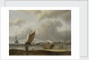 Fishing boats in a storm off the Dutch coast by Abraham Storck