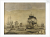 Dutch whalers in the ice by Roelof van Salm