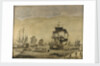 Dutch whalers in the ice by Roelof van Salm