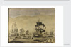 Dutch whalers in the ice by Roelof van Salm