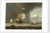 Dutch ships in the mouth of the Scheldt by Jan Claesz Rietschoof