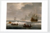 A bear hunt in the Arctic by Wigerus Vitringa