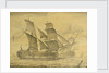 Two views of an English brigantine by T. or F 0 Boons