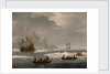 Royal yachts, one ketch rigged and one smack rigged by L. de Man