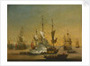 A shipping scene in the Lower Thames about 1720 by J. B. Bouttats