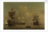 Three English flagships becalmed by Peter Monamy