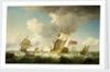 An East Indiaman in a fresh breeze by Charles Brooking