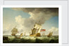 An East Indiaman in a fresh breeze by Charles Brooking