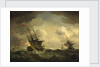 An English squadron going to windward by Charles Brooking