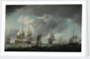 An English vice-admiral of the Red and his squadron at sea by Charles Brooking
