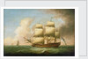 A frigate by Dominic Serres the Elder