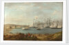 The international squadron carrying Prince Otto of Bavaria to become King of Greece firing a salute off Nafplio, February 1833 by attributed to John (Giovanni) Schranz