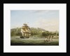 A frigate and other vessels in Barn Pool off Plymouth by Thomas Lyde Hornbrook