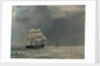 A steam paddle frigate by unknown