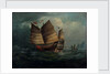 Chinese junks by George Chinnery