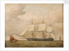 A frigate by Henry A. Luscombe