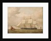 A frigate by Henry A. Luscombe