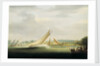 Yachts of the Cumberland Society racing on the Thames, circa 1815 by William Havell